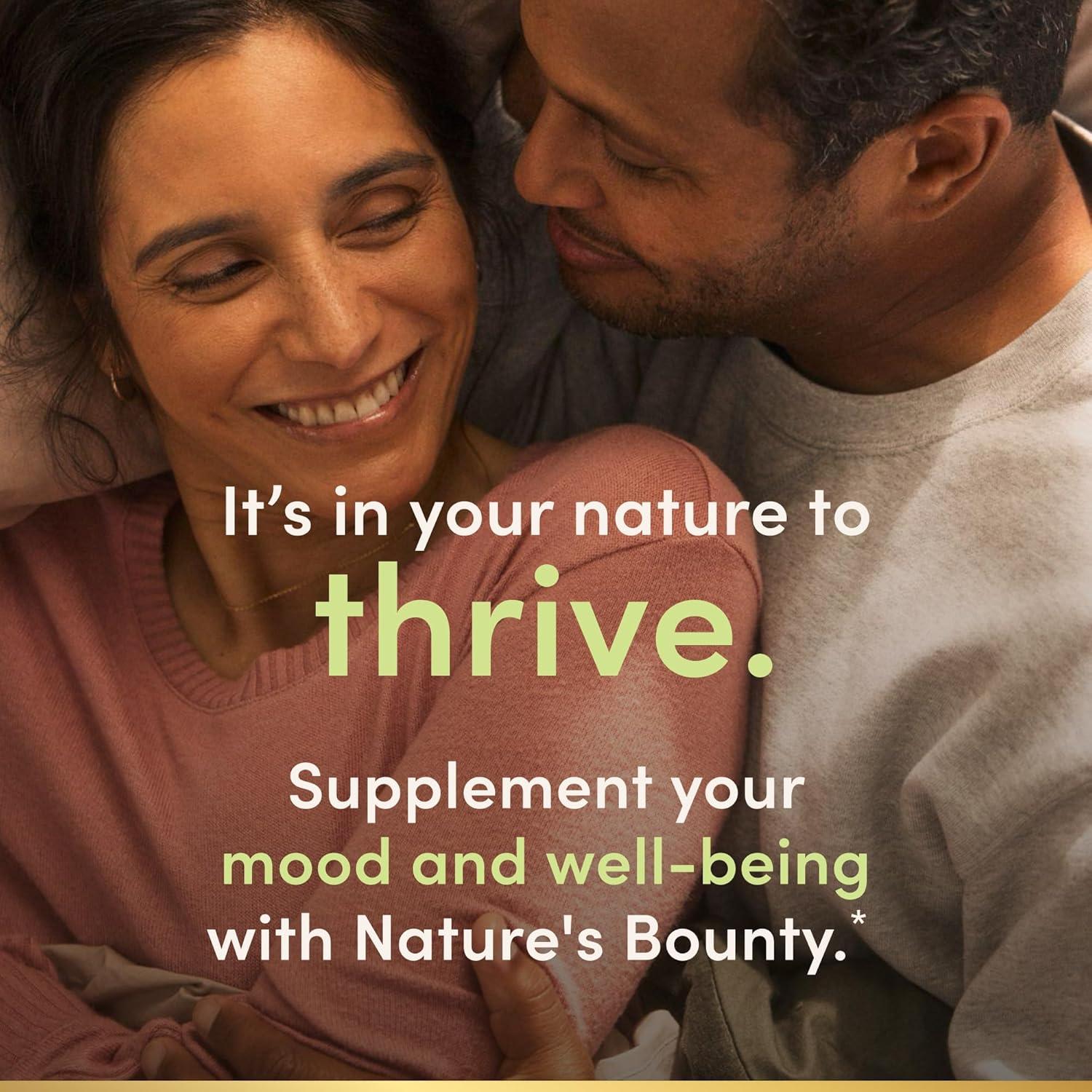 image:imageNatures Bounty 5HTP Pills and Dietary Supplement Supports a Calm and Relaxed Mood 100mg 60 Capsules60 Count Pack of 1