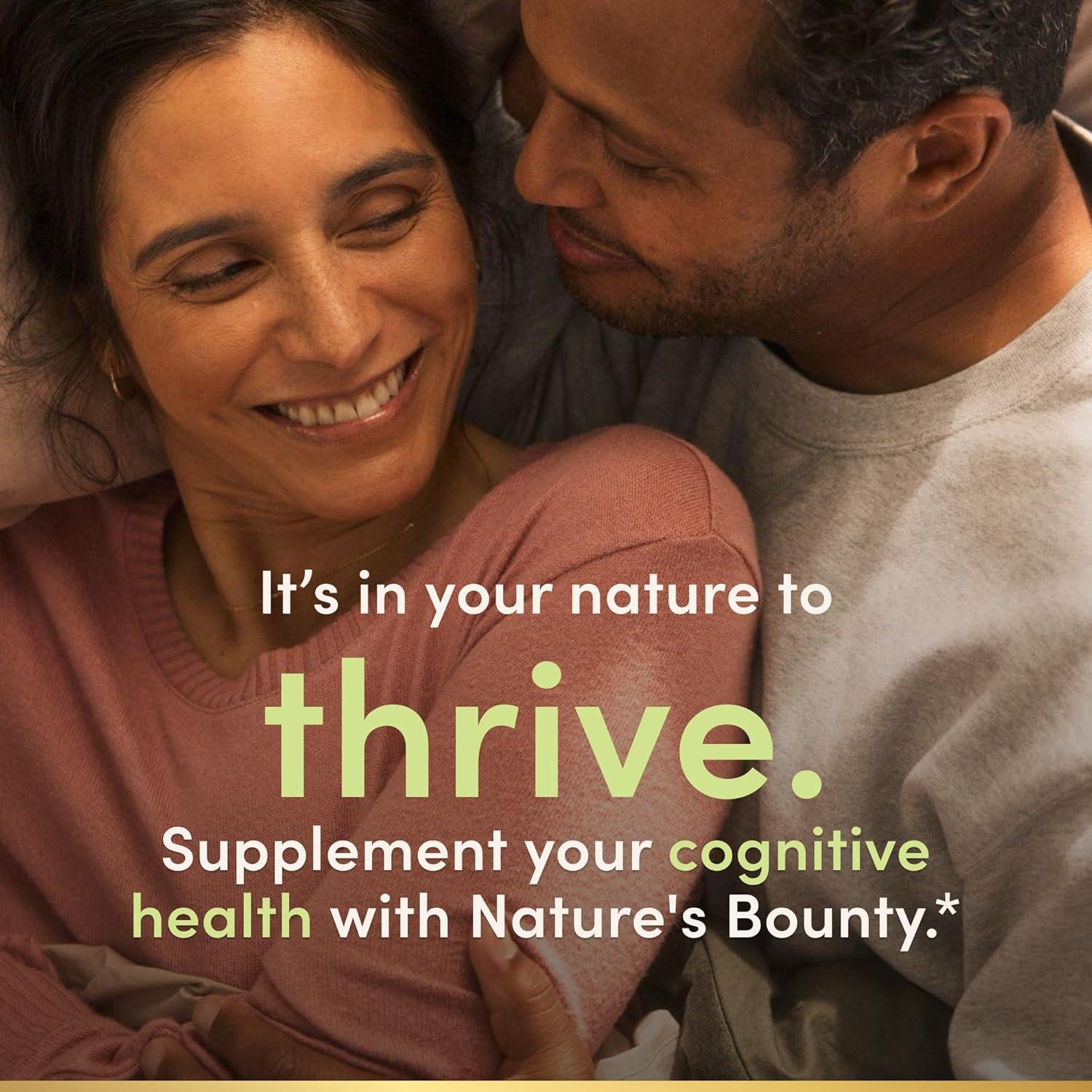 image:imageNatures Bounty Active Mind Dietary Supplement Supports Focus and Attention 1000 mg Cognizin with LTheanine and Caffeine Pills 60 Caplets60 count Pack of 1