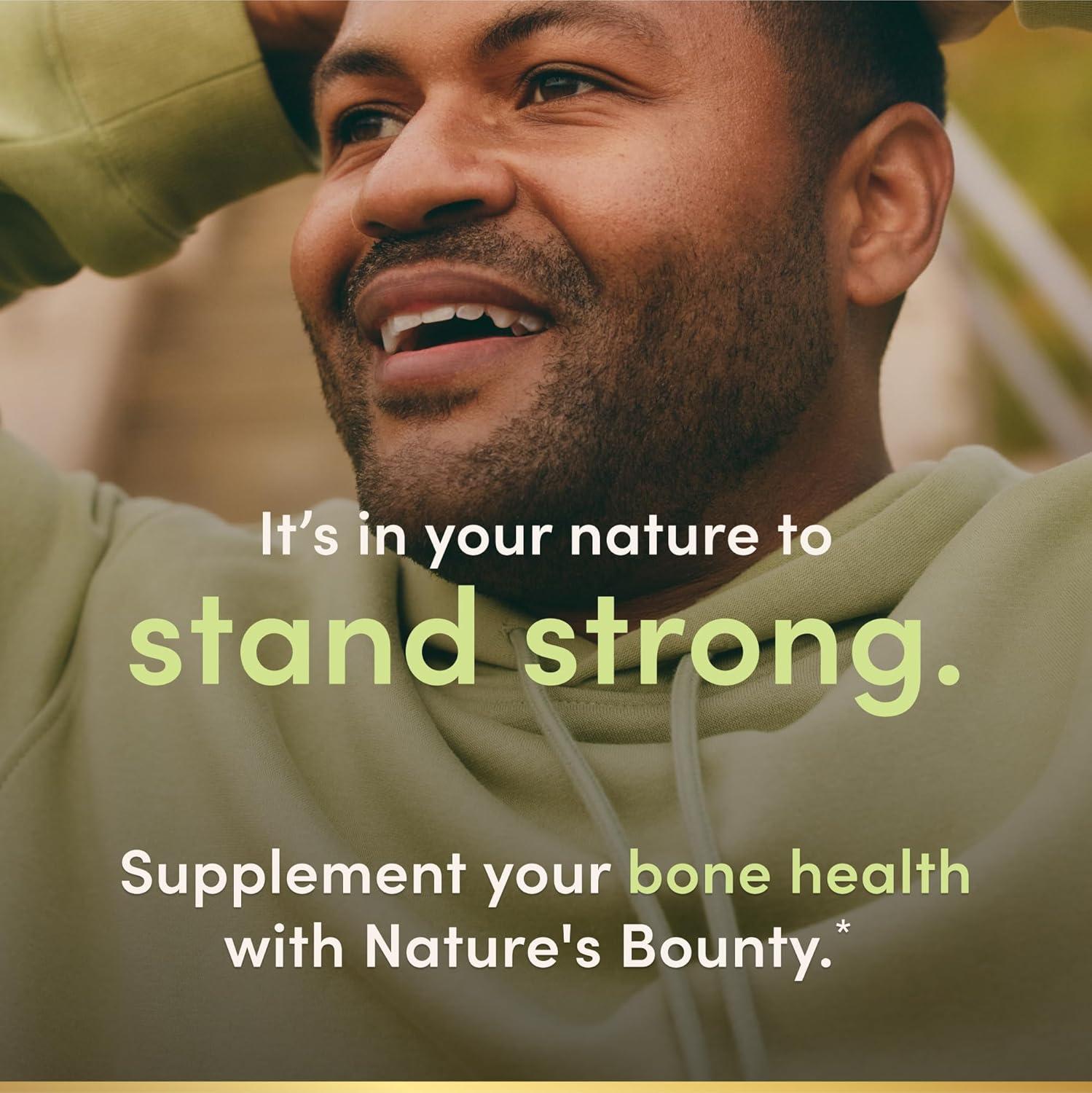 image:imageNatures Bounty Calcium 1200 mg with Vitamin D3 Bone Health Softgels Calcium and Vitamin D Supplement 120 Ct 2Pack220 Count Pack of 1