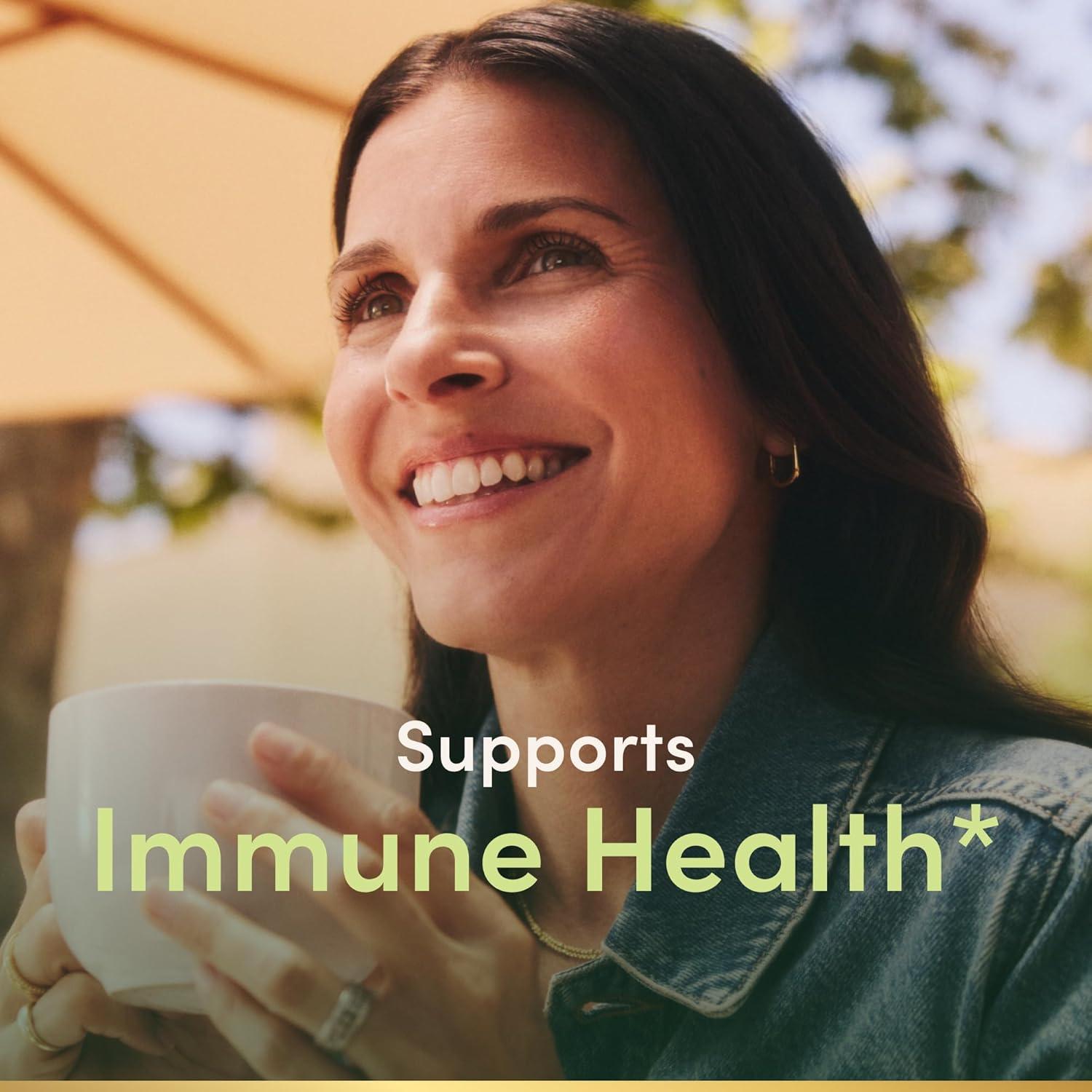 image:imageNatures Bounty Elderberry Gummies Dietary Supplement Supports Immune Health Contains Vitamin A C D E and Zinc 100 mg 70 GummiesElderberry