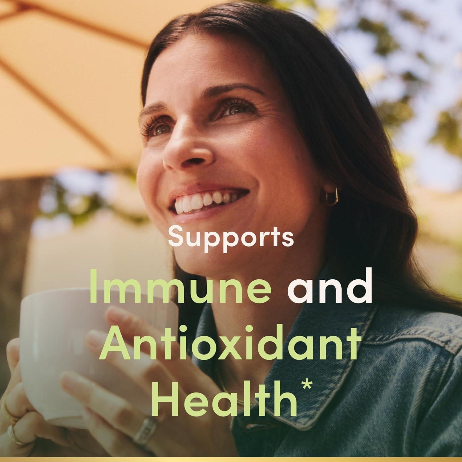 image:imageNatures Bounty Elderberry Gummies Dietary Supplement Supports Immune Health Contains Vitamin A C D E and Zinc 100 mg 70 GummiesElderberry