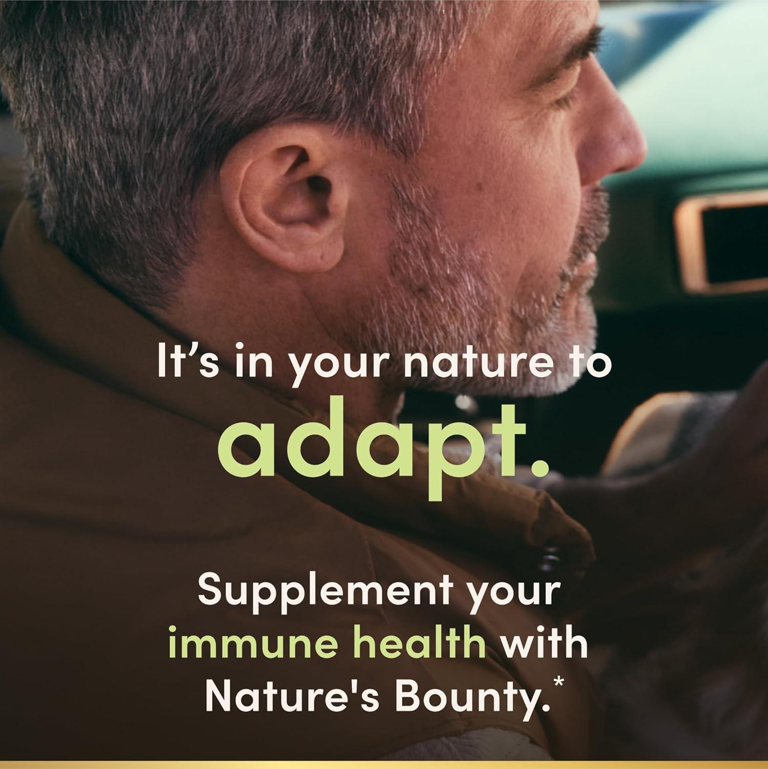 image:imageNatures Bounty Immune 24 Hour The only Vitamin C with 24 Hour Immune Support from EsterC 1000 mg Vitamin C D amp Zinc Gluten Free Rapid Release Softgels 2 Softgels per Day 50 Count50 Count Pack of 1