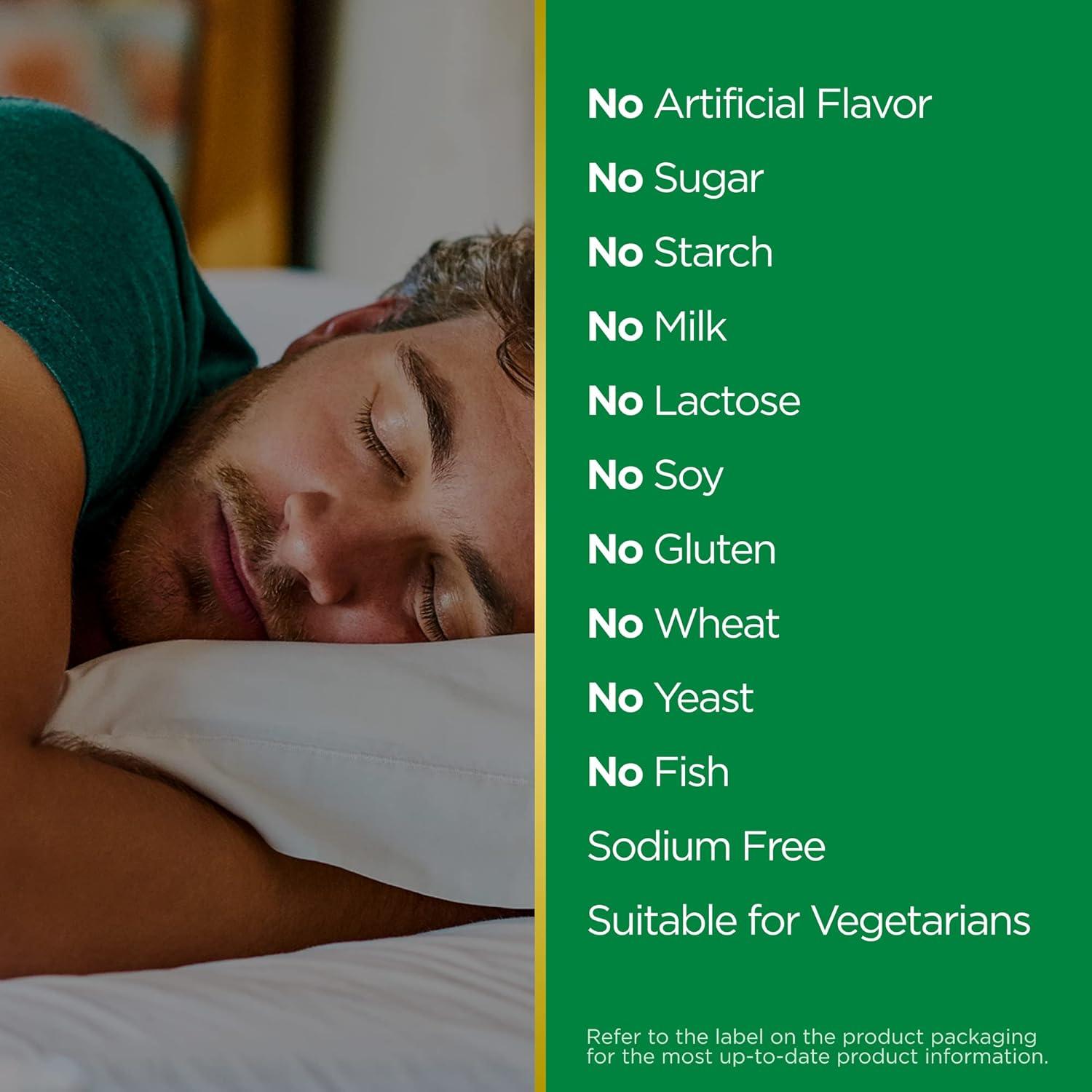 image:imageNatures Bounty Melatonin 100 Drug Free Sleep Aid Dietary Supplement Promotes Relaxation and Sleep Health 10mg 45 Quick Dissolve Tablets45 Count Pack of 3
