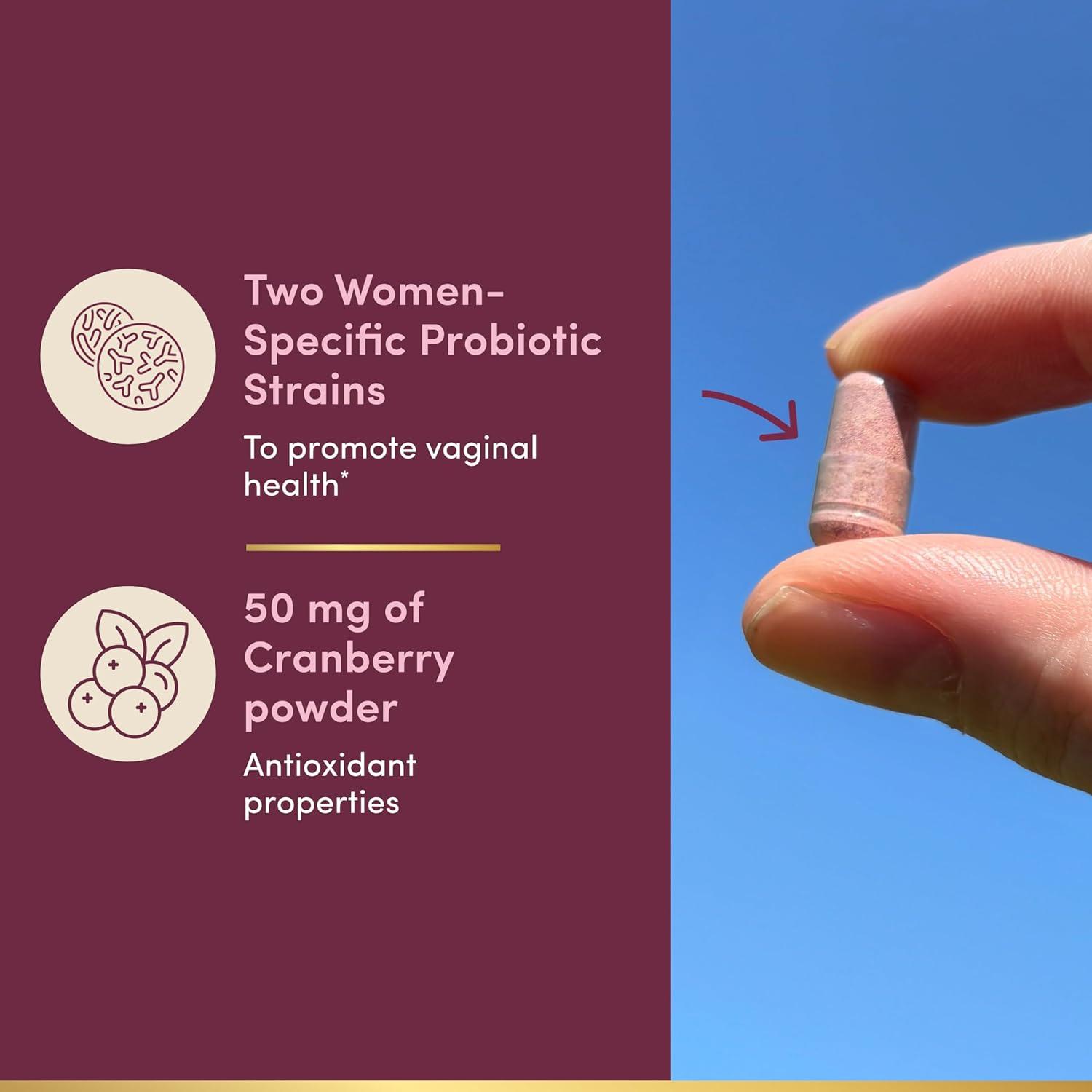 image:imageNatures Bounty Probiotics for Women Vaginal Probiotics for Healthy pH Balance 2 Billion CFU Clinically Studied Strains Optimal Solutions pH Balance Pills 30 Vegetarian Capsules30 Count Pack of 2