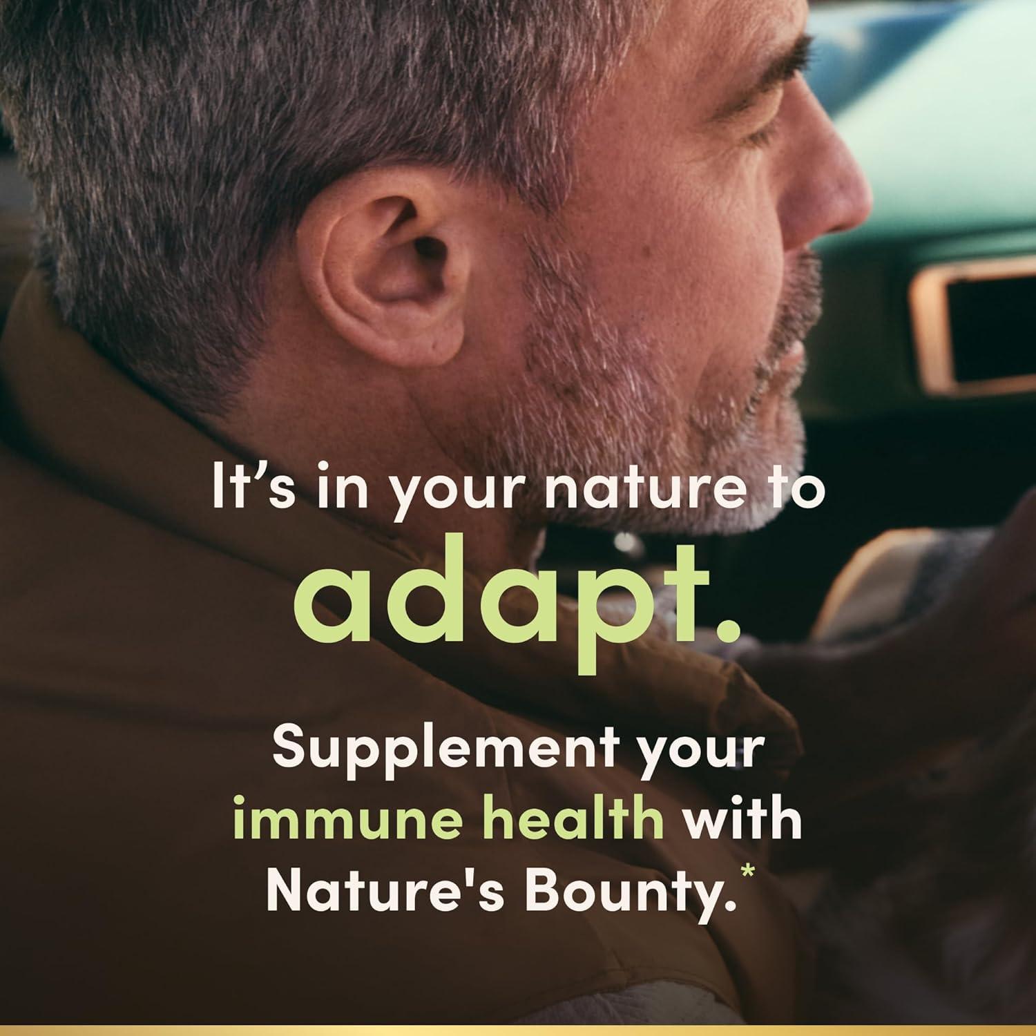 image:imageNatures Bounty Vitamin C 1000mg Supports Immune and Antioxidant Health Vitamin C Supplement 1 Per Day 300 Vegetarian Caplets100 Count Pack of 1