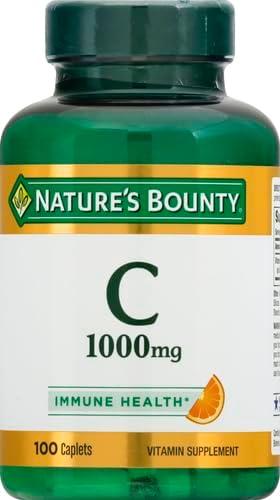 image:imageNatures Bounty Vitamin C 1000mg Supports Immune and Antioxidant Health Vitamin C Supplement 1 Per Day 300 Vegetarian Caplets100 Count Pack of 3