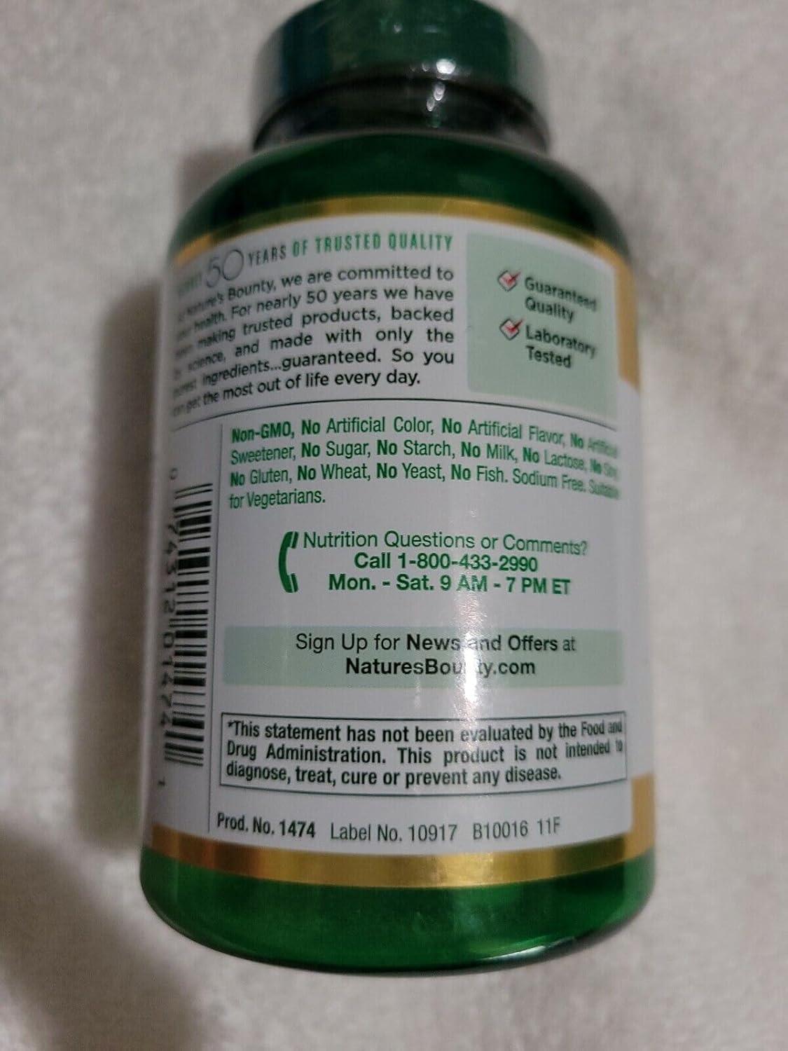 image:imageNatures Bounty Vitamin C 500mg Supports a Healthy Immune System Daily Vitamin Supplement 250 Vegetarian Tablets250 Count Pack of 3