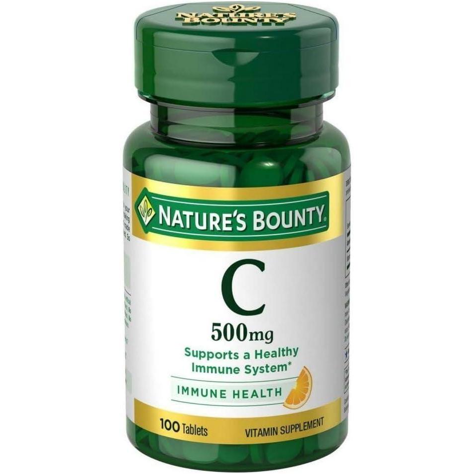 image:imageNatures Bounty Vitamin C 500mg Supports a Healthy Immune System Daily Vitamin Supplement 250 Vegetarian Tablets100 Count Pack of 6