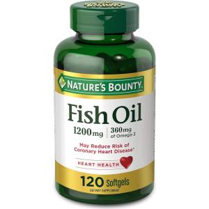 image:imageNBTY Fsh Oil 1200mg 24x120 SGL US120 Count Pack of 1