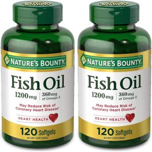 image:imageNBTY Fsh Oil 1200mg 24x120 SGL US120 Count Pack of 2