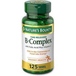 image:imageNBTY VitB Cmpx wVit C TR 24x125 TAB US125 Count Pack of 1