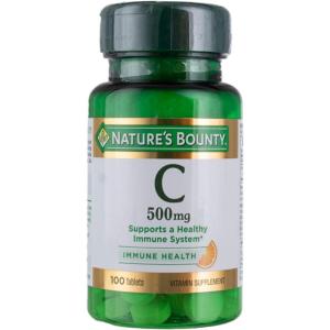 image:imageNatures Bounty Vitamin C 500mg Supports a Healthy Immune System Daily Vitamin Supplement 250 Vegetarian Tablets100 Count Pack of 4
