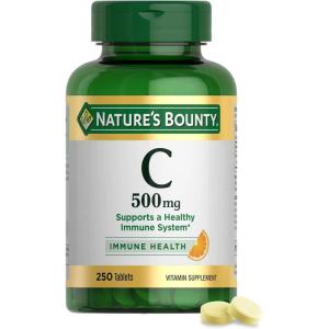 image:imageNatures Bounty Vitamin C 500mg Supports a Healthy Immune System Daily Vitamin Supplement 250 Vegetarian Tablets250 Count Pack of 1