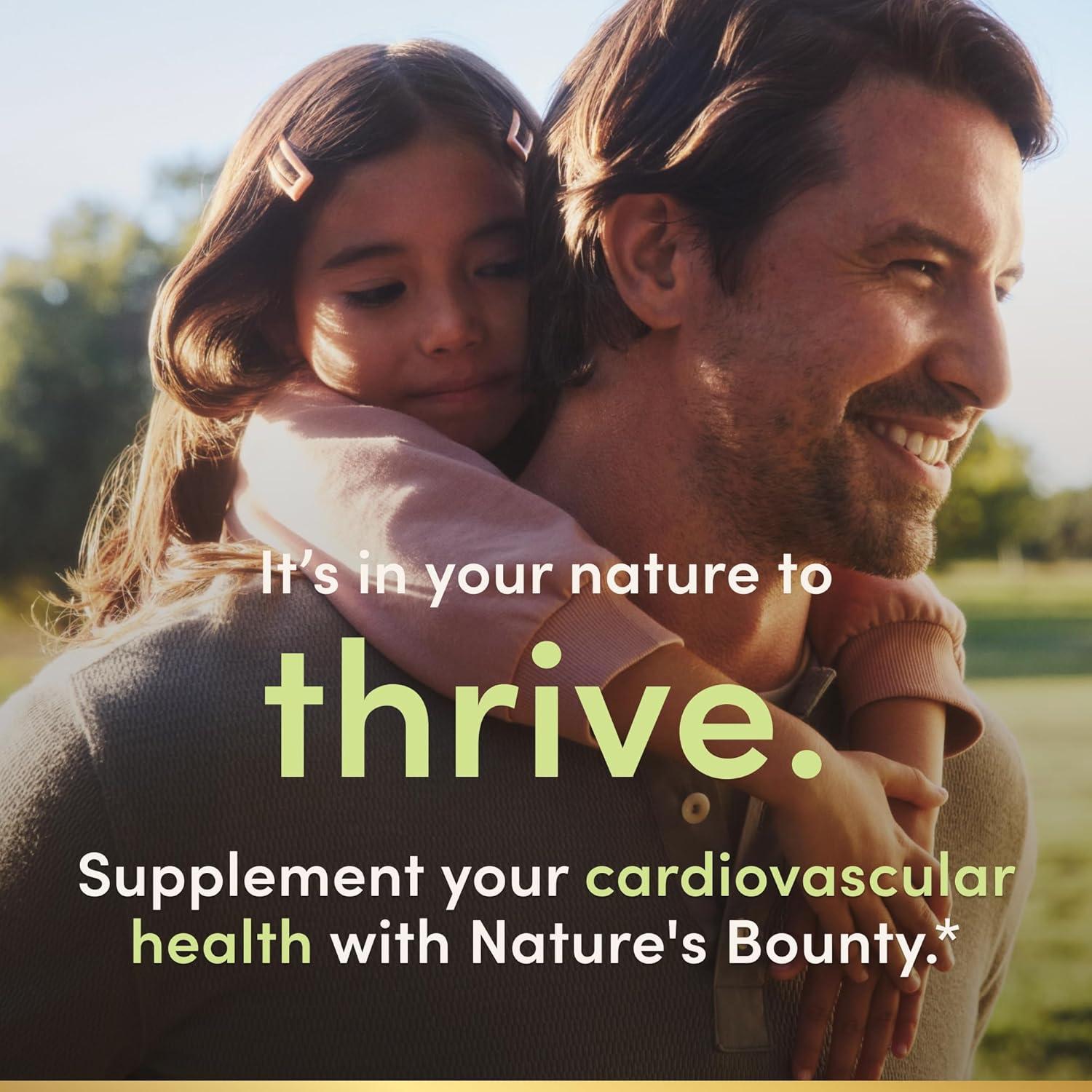image:imageNatures Bounty CoQ10 Gummies Supports Heart Health CoQ10 200mg Peach Mango Flavor 100 Coun100 Count Pack of 1