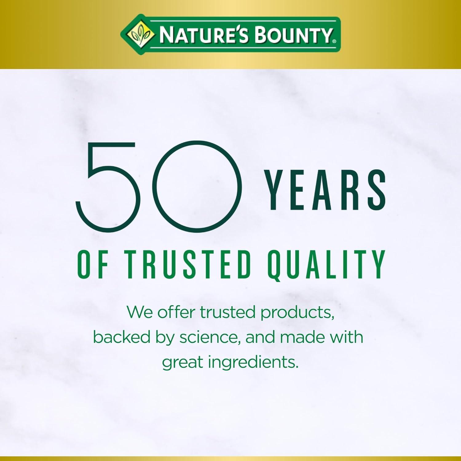 image:imageNatures Bounty Milk Thistle 1000mg Herbal Health Supplement Daily Supplement Gluten Free Rapid Release Softgels 50 Ct50 Count Pack of 2