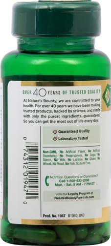 image:imageNatures Bounty Milk Thistle 1000mg Herbal Health Supplement Daily Supplement Gluten Free Rapid Release Softgels 50 Ct50 Count Pack of 2