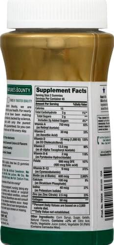 image:imageNatures Bounty Women Multivitamin Gummies Vitamin Supplements for Adults General Health Supports Immune and Bone Health Mixed Berry and Raspberry Flavored 90 Gummies90 Count Pack of 3