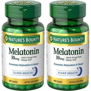 image:imageMelatonin by Natures Bounty 60 Count Pack of 22 Bottles 60 Count