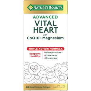 image:imageNatures Bounty Advanced Vital Heart with CoQ10  Magnesium